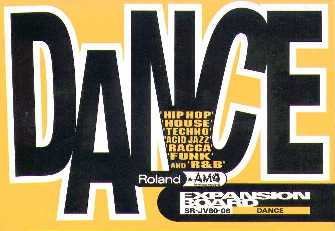 メール便に限り送料無料！！ Roland ローランド SR-JV80-06 DANCE